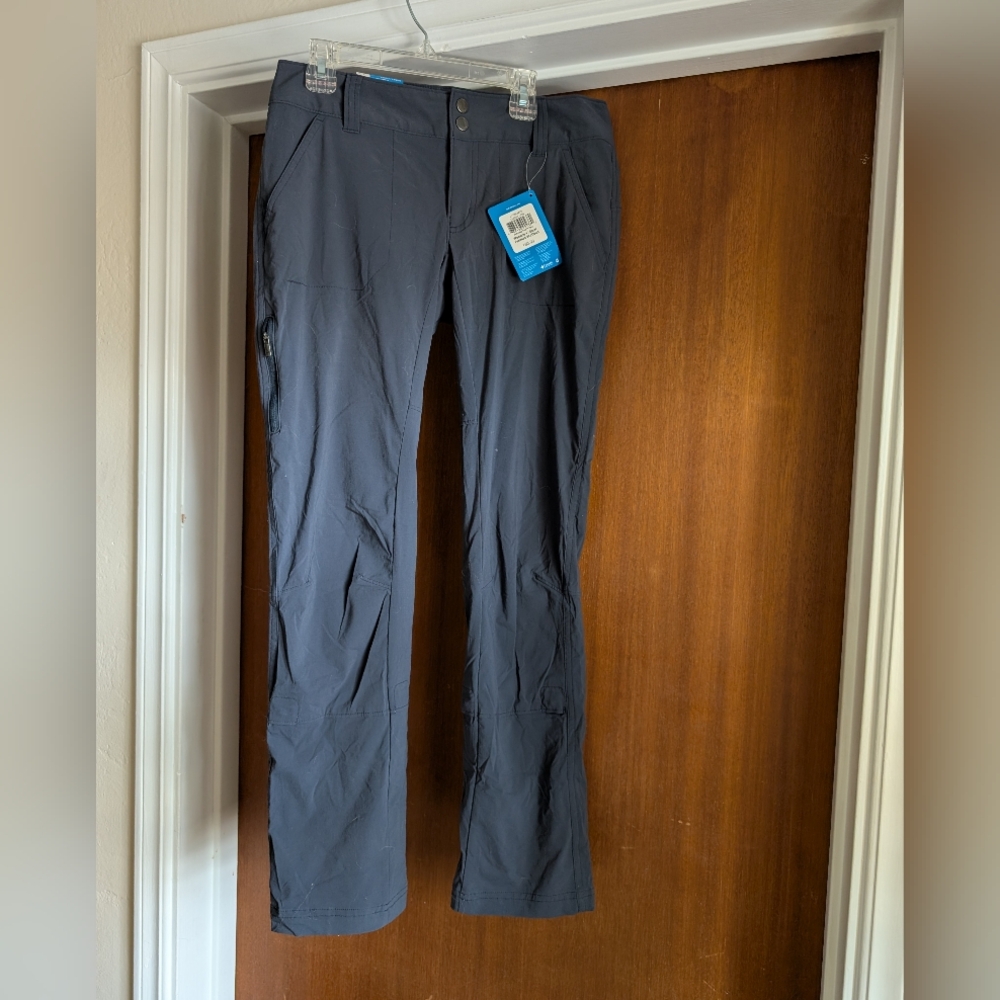 NWT Columbia Charcoal Grey Hiking Pants into Capris